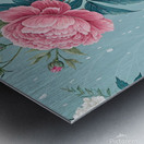 Touch of Serenity: Animated Florals That Breathe with You Metal print