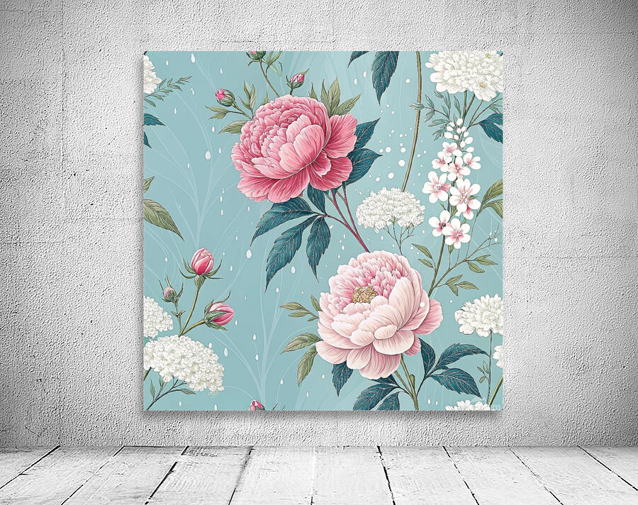 Touch of Serenity: Animated Florals That Breathe with You Wall Preview