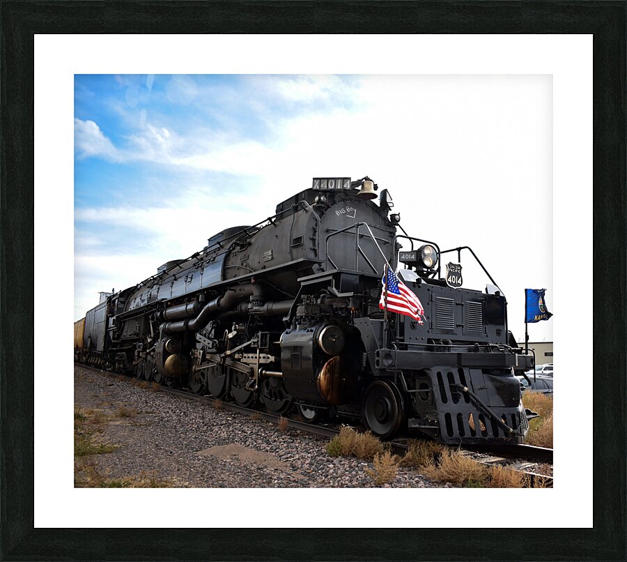 Big Boy Train Picture Frame print