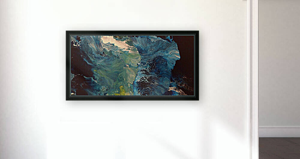 Blue Green Ocean Reproduction