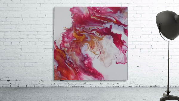 Ghost Lady Abstract Wall Preview