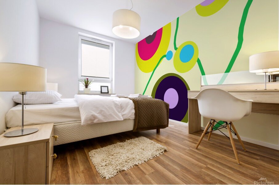 Contemporary Abstract Art No. 30 Mural print