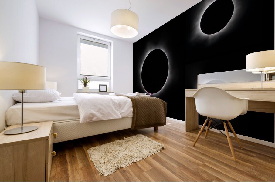 2024 Solar Eclipse Totality 3 Mural print