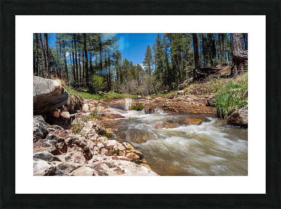 East Verde River Picture Frame print