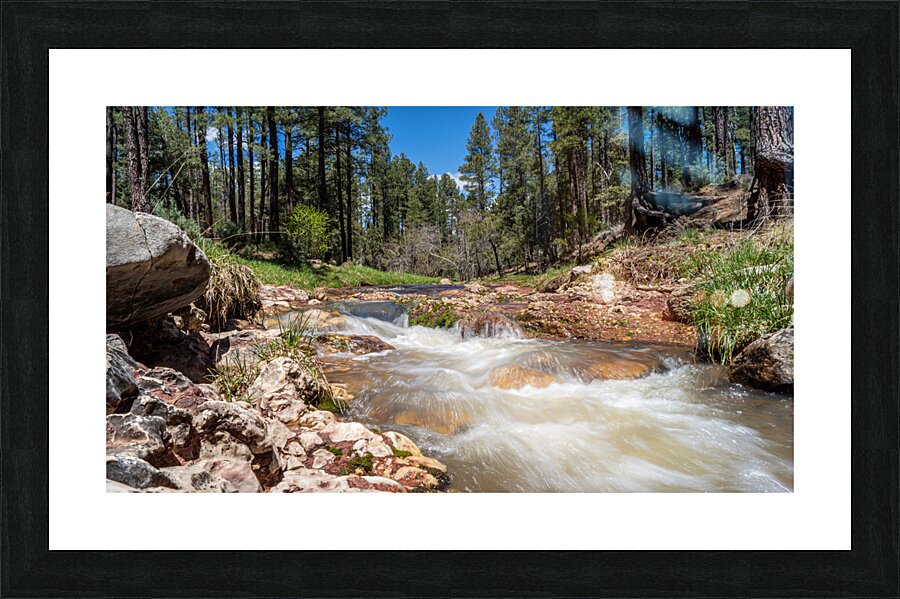 East Verde River 2 Picture Frame print