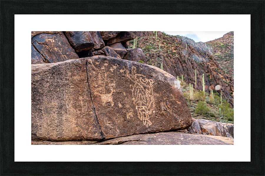 Hieroglyphics Trail 3 Picture Frame print