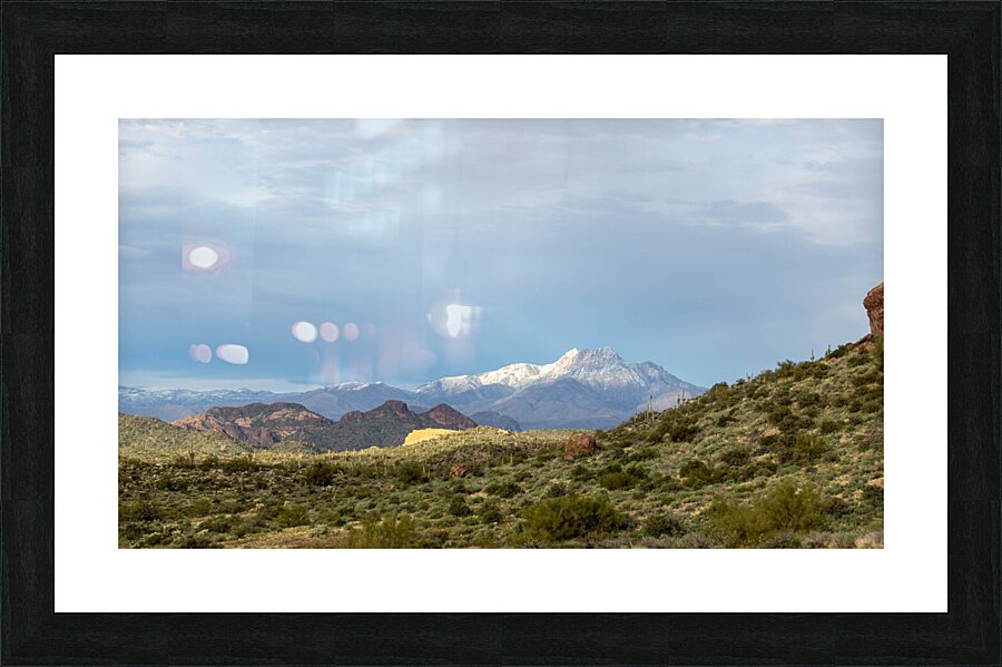 Four Peaks 5 Picture Frame print