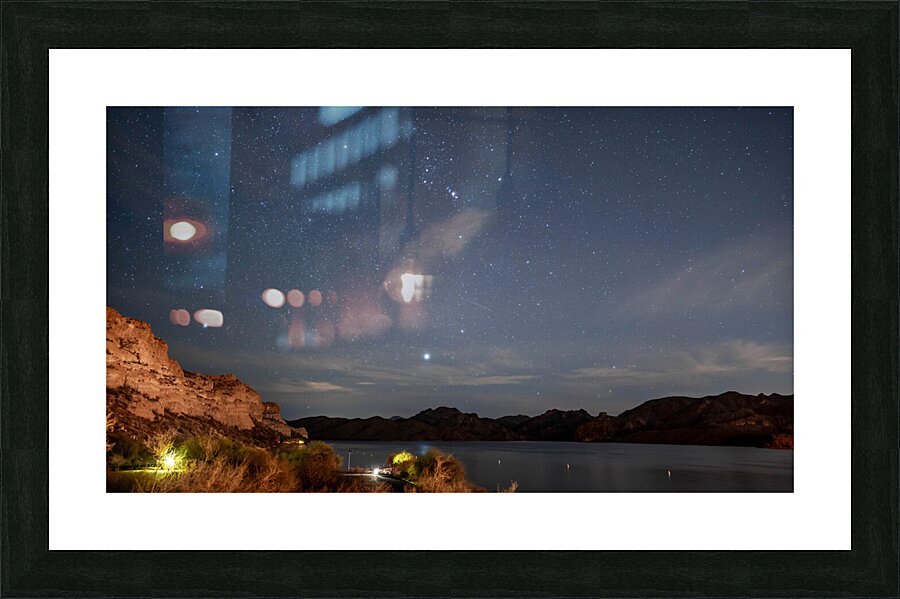 Geminids Meteor Shower 3 Picture Frame print