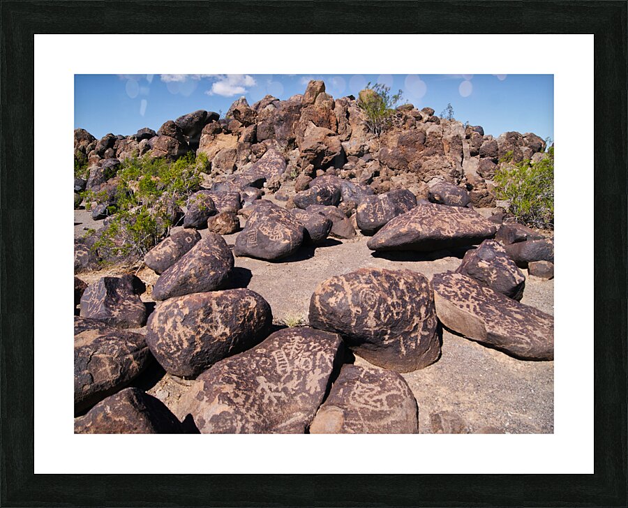 Ancient Art Picture Frame print