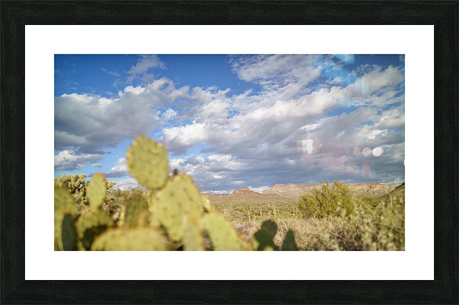 Superstition Mountains Picture Frame print