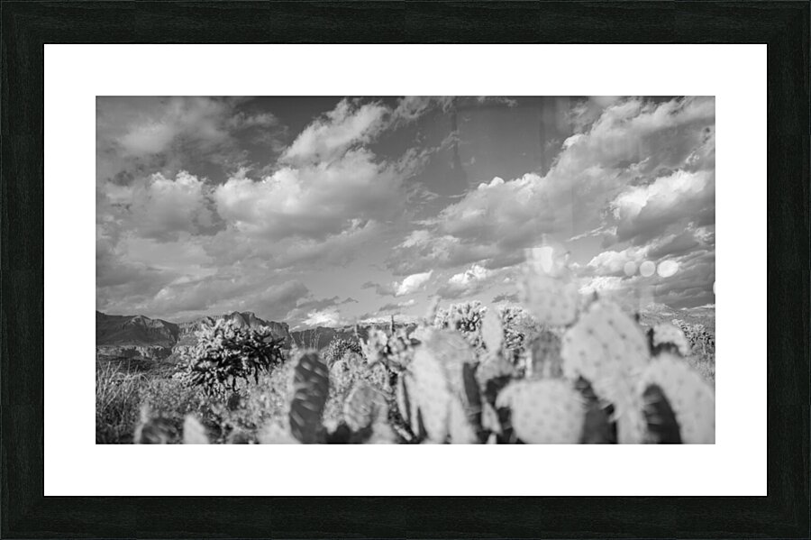 Superstition Mountains Picture Frame print