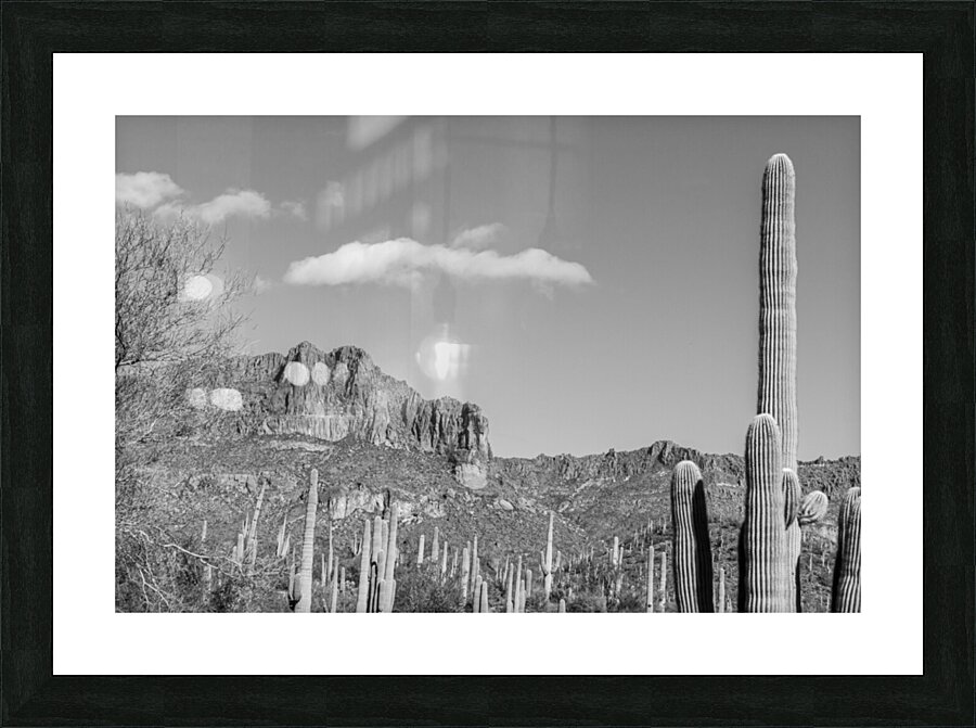 Superstition Mountains 5 Picture Frame print