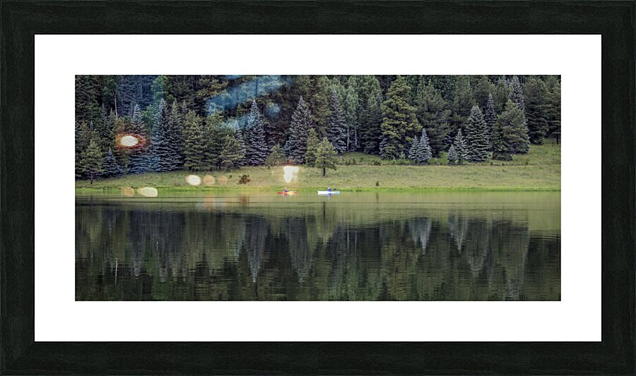 Reservation Lake 1 Picture Frame print