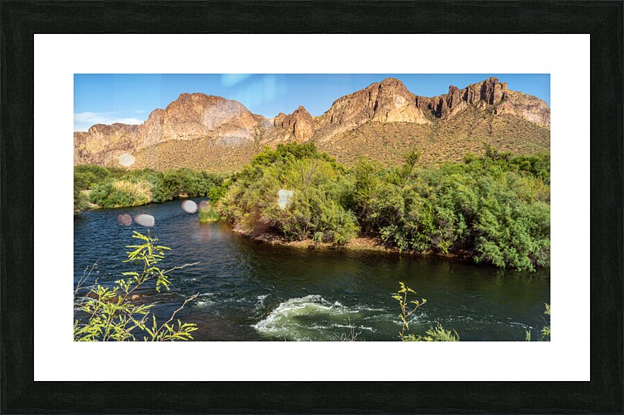 Salt River 9 Picture Frame print
