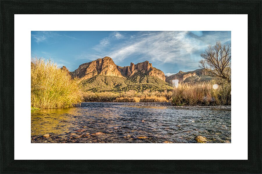 Salt River 1 Picture Frame print