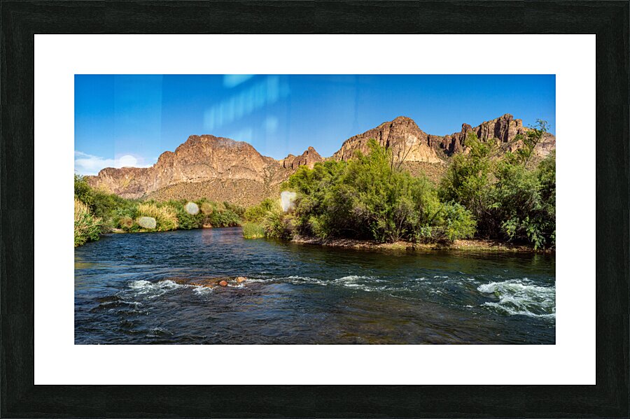 Salt River 5 Picture Frame print