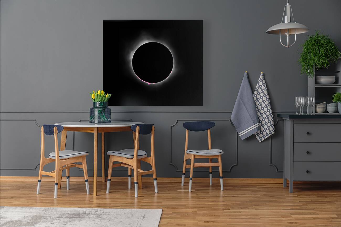 2024 Solar Eclipse Totality Reproduction