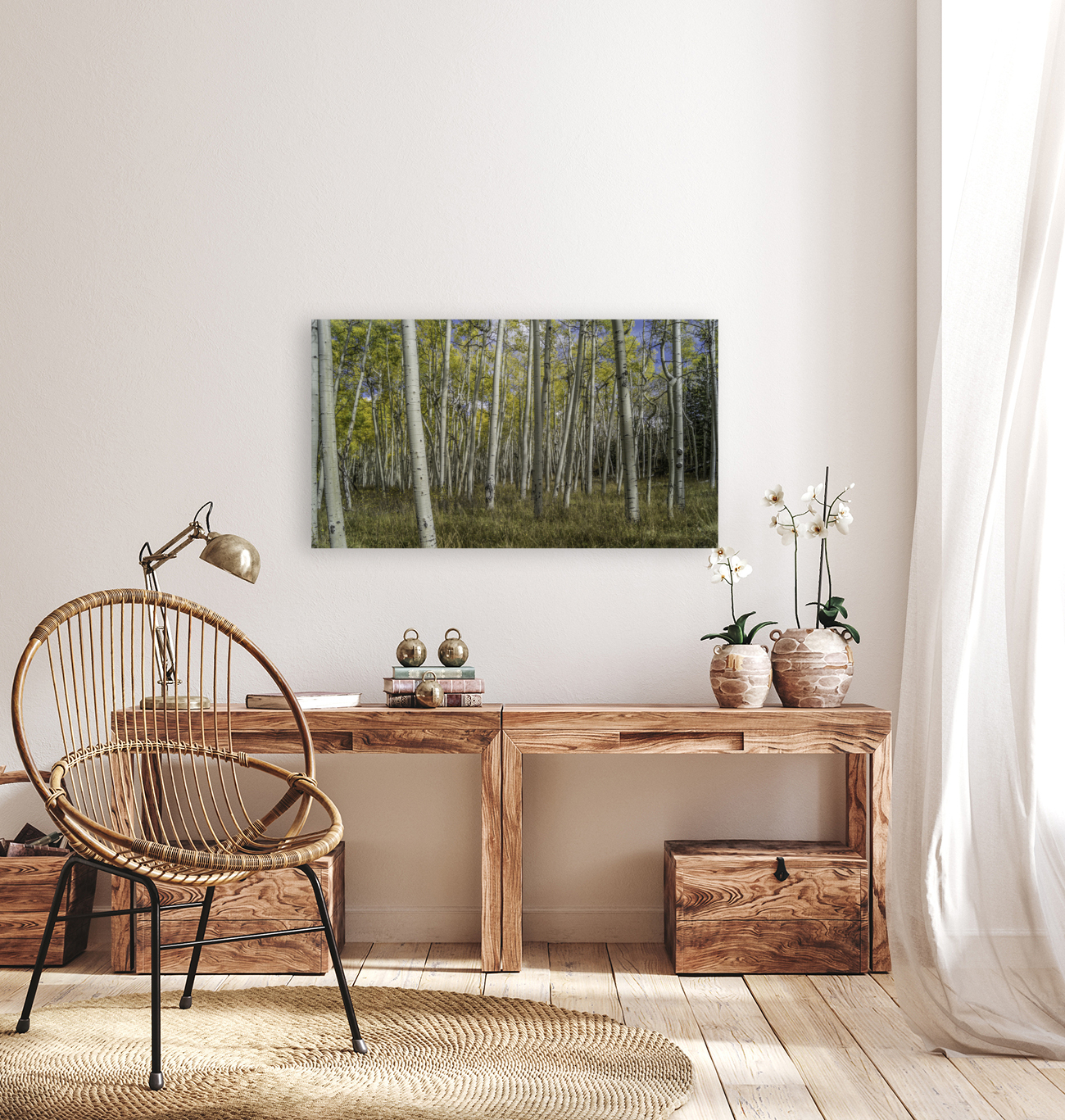 Camping with Aspens  Reproduction