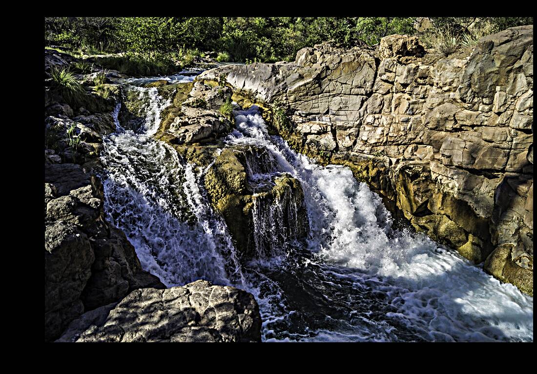 Fossil Creek Falls Reproduction