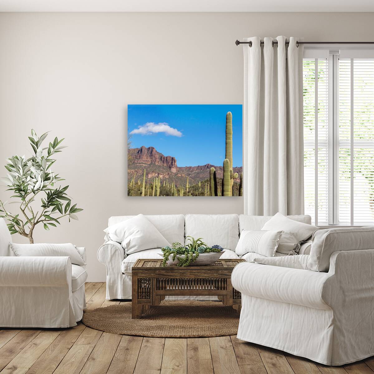 Superstition Mountains 2 Reproduction