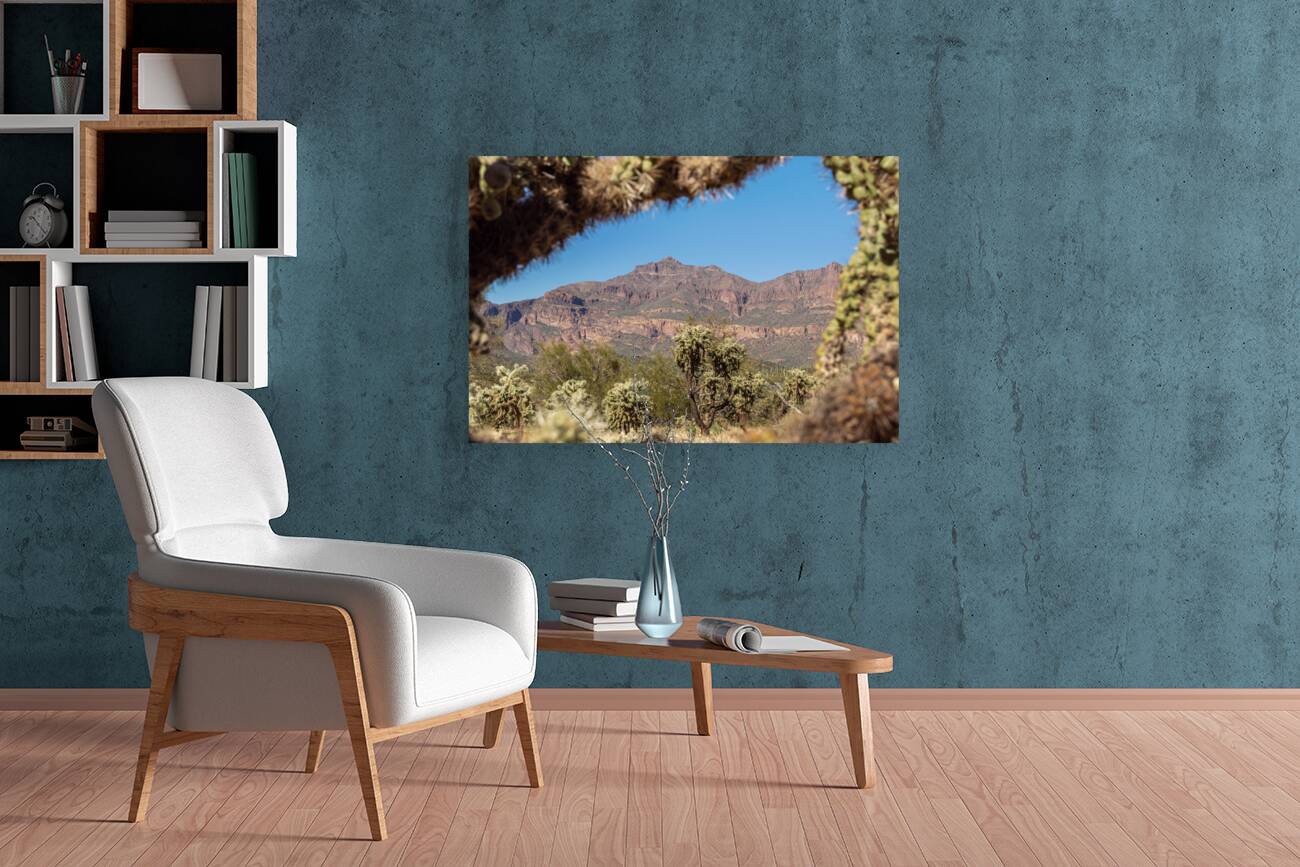 Superstition Mountains 8 Reproduction