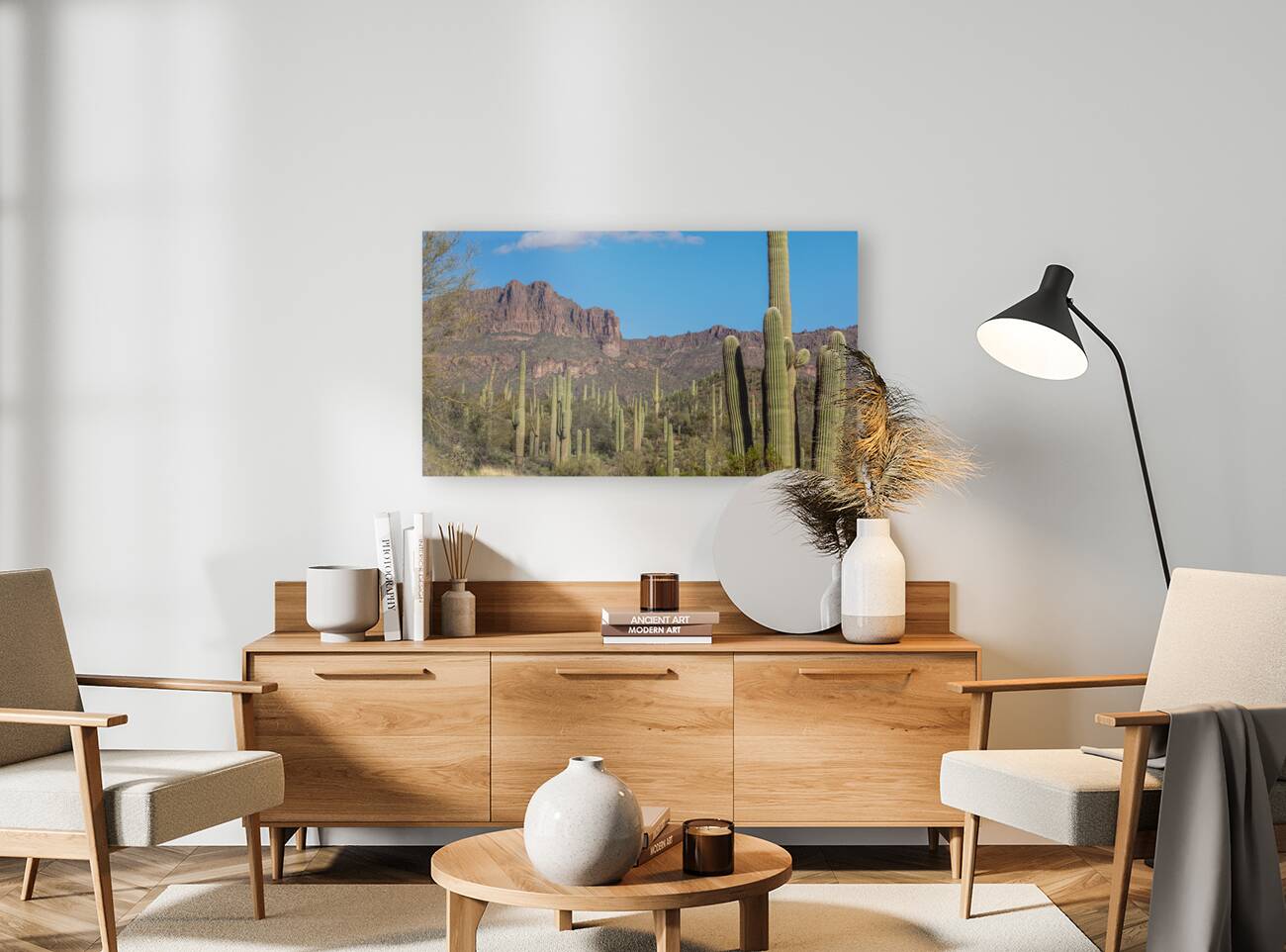 Superstition Mountains 6 Reproduction