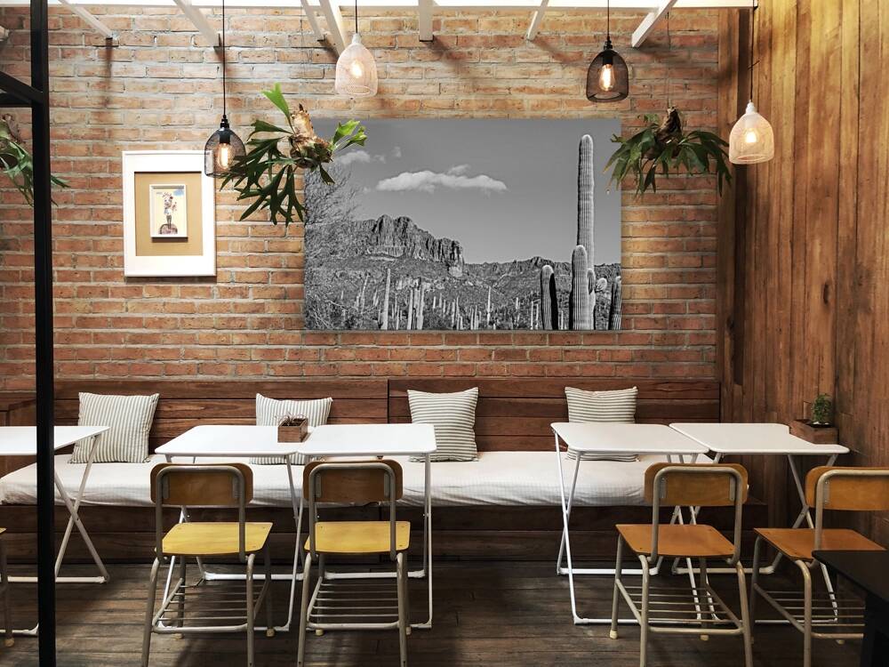 Superstition Mountains 5 Reproduction