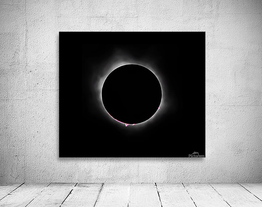 2024 Solar Eclipse Totality Wall Preview