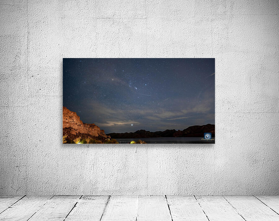 Geminids Meteor Shower Wall Preview