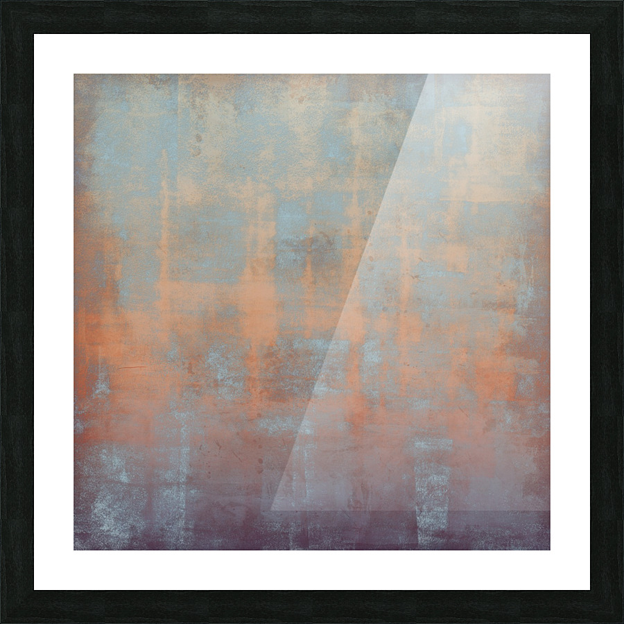 Colored Concrete 67 Picture Frame print