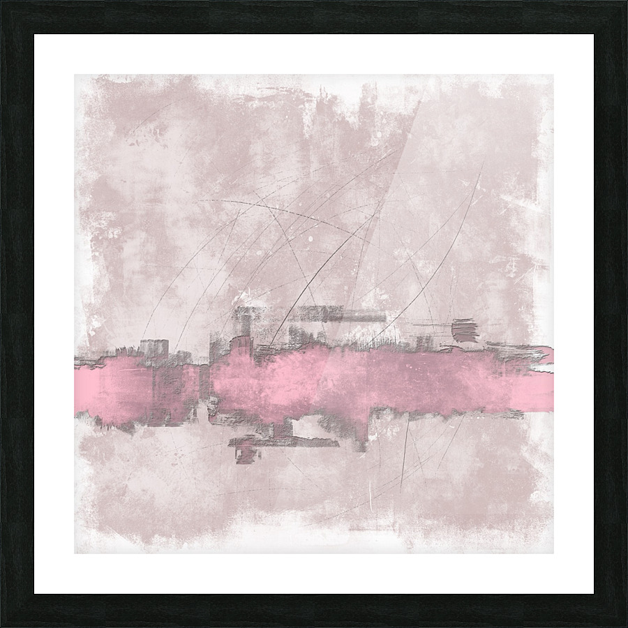 Shabby wall 74k Picture Frame print
