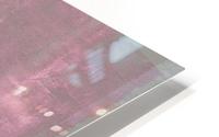 Gray pink theme 41 Mallow dark HD Metal print