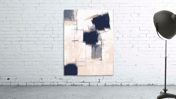 Free style 104 blue mallow Wall Preview
