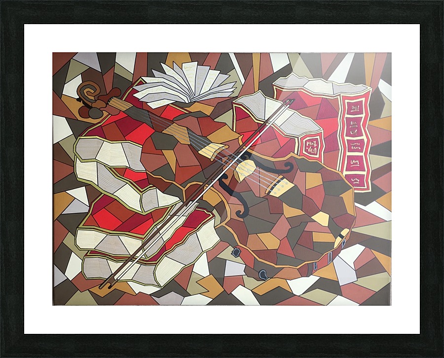 VIOLON  Picture Frame print