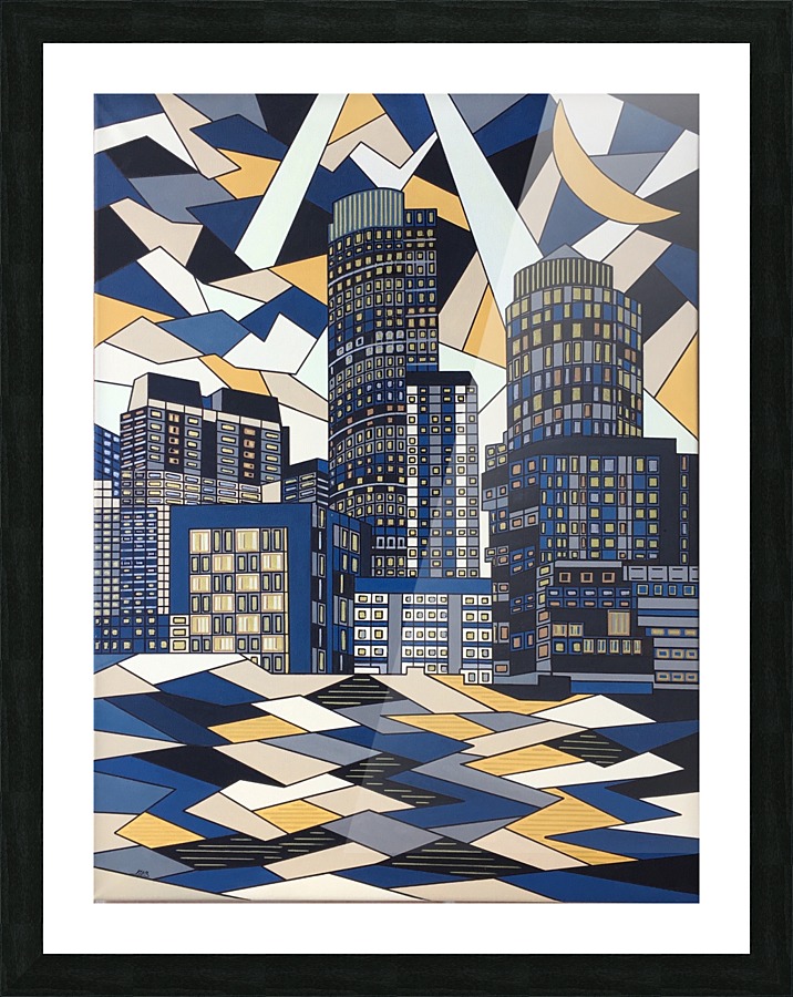 BOSTON Picture Frame print