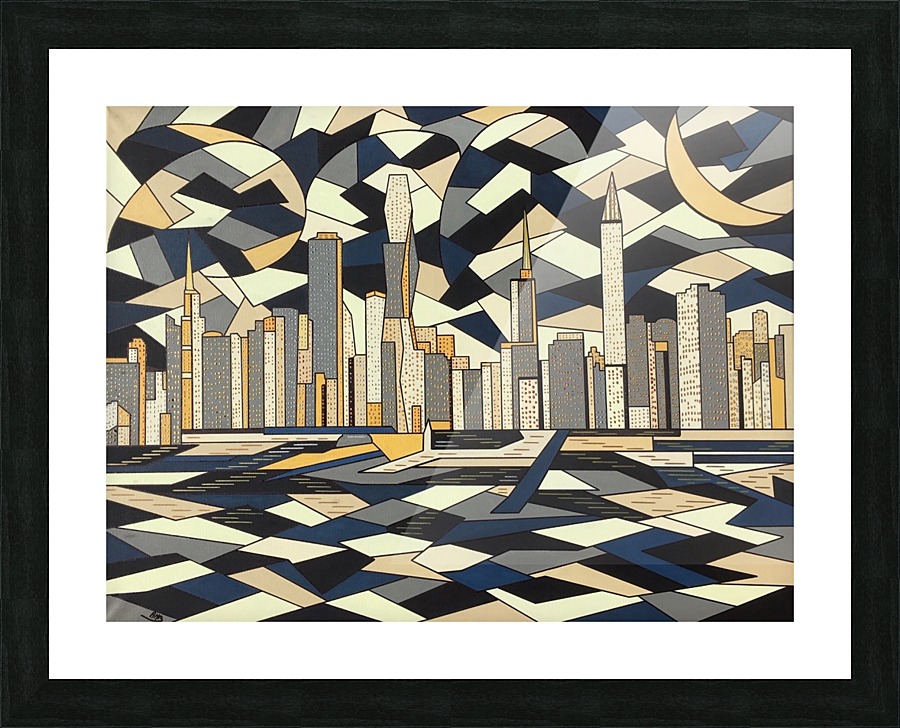 CHICAGO Picture Frame print