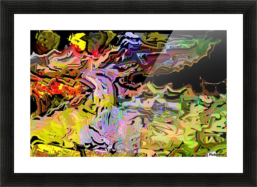 Dancers Walking Picture Frame print