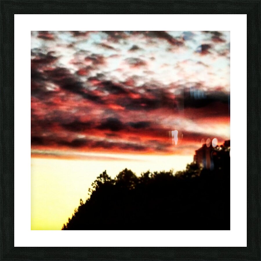 Rippling Sky Picture Frame print