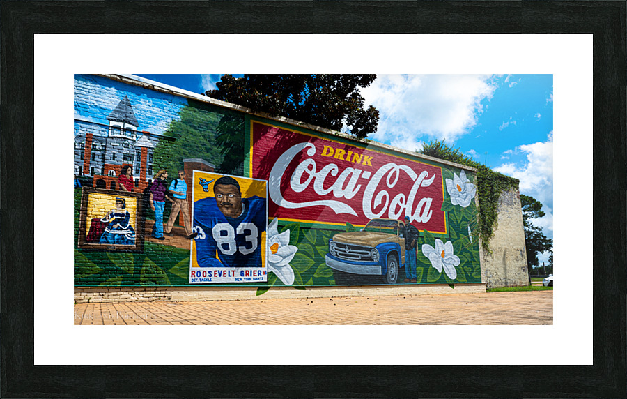 Cuthbert Mural  Picture Frame print