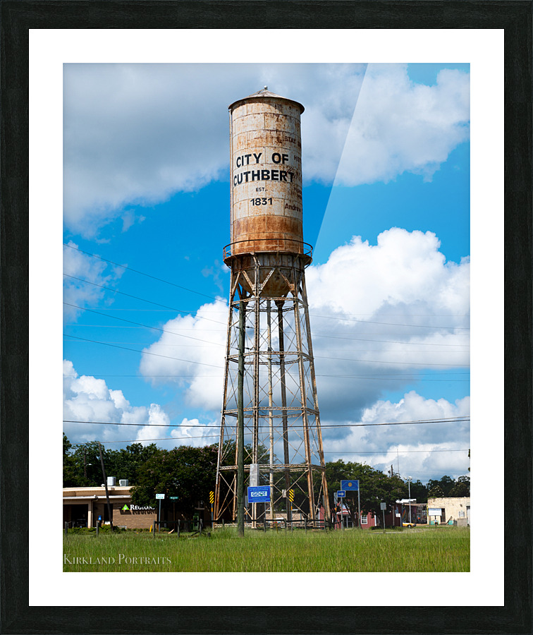 WaterTower  Picture Frame print