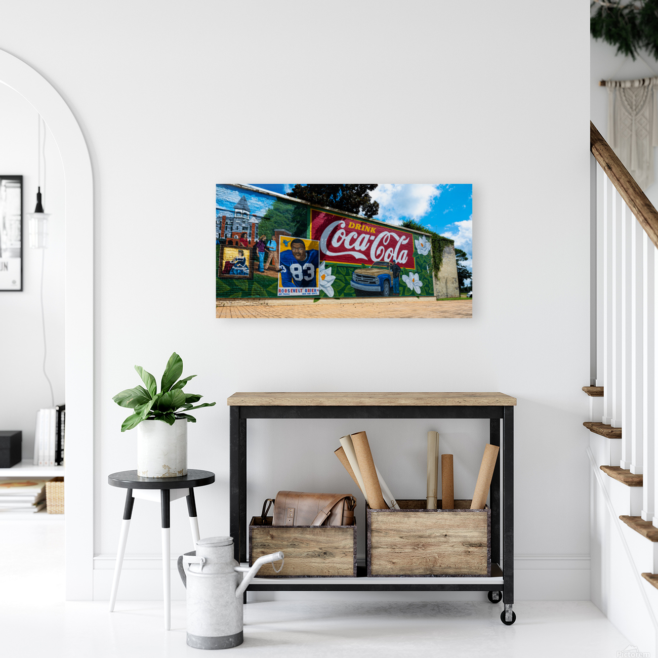 Cuthbert Mural  Reproduction