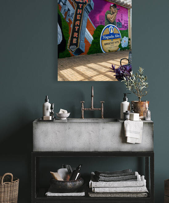 Cuthbert Mural  by Richard Kirkland