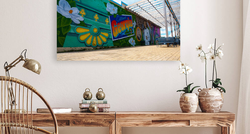 Cuthbert Mural  by Richard Kirkland