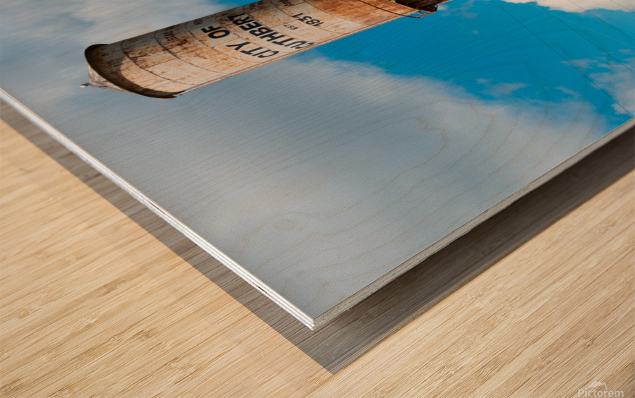 WaterTower  Wood print