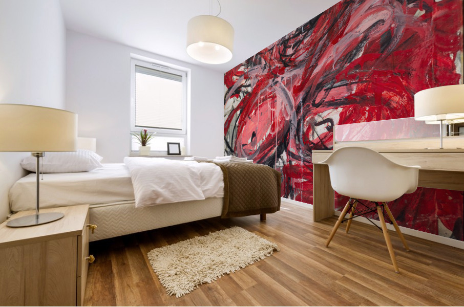 no 88 Mural print