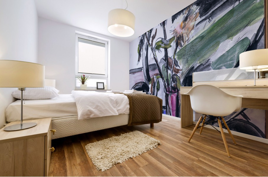 no 124 Mural print