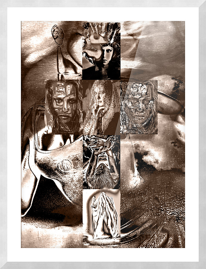 holy cross No4 Picture Frame print