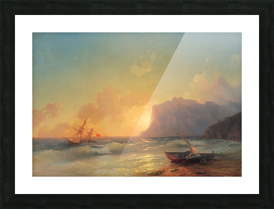 Sea. Koktebel Picture Frame print