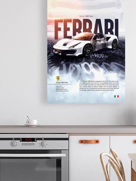 Ferrari 488 Pista by Motvink