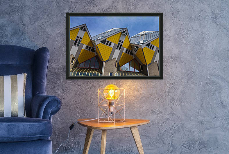 Overblaak Street - Rotterdam Netherlands by Gerald Cummins